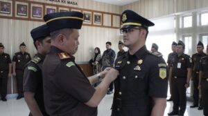 Kejari Karimun Gelar Sertijab Kasi Pengelolaan Barang Bukti dan Barang Rampasan