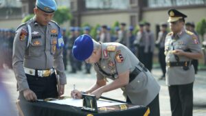 Resmi Dilantik, Brigjen Pol Yassin Kosasih Jabat Kakorpolairud Baharkam Polri