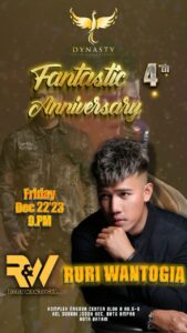 Ruri Republik Bakal ke Batam, Hibur Fans dan Pengunjung Dynasty Club & KTV Batam