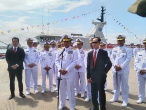KASAL Resmikan KRI Marlin 877 Dan Patkamla Jefman, Serta Kukuhkan Komandan KRI Marlin dan Patkamla Jefman