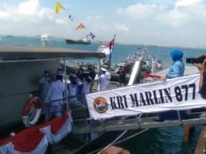 Perkuat Perairan Makasar dan Sorong, KASAL Resmikan KRI Marlin 877 dan Patkamla Jefman di Batam