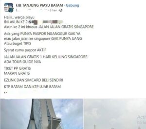 Berkedok liburan Gratis Ke Singapura Modus Baru  Joki Imei  IPhone Di Batam