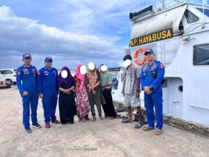 5 Orang Pengungsi Rohingnya Diamankan oleh Kp. Hayabusa- 3008