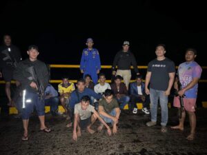 Kapal Polisi Hayabusa-3008 Tangkap Dua Pelaku Penyelundupan 7 WNA Bangladesh Menuju Malaysia