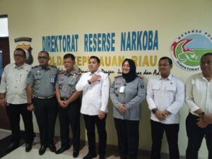 Jalin Sinergitas, Kalapas Batam Sambangi Polda Kepri dan Polresta Barelang