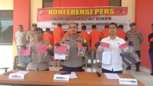 7 Orang Tersangka Sindikat Curanmor Diamankan Polsek Batu Ampar, Pelaku Residivis