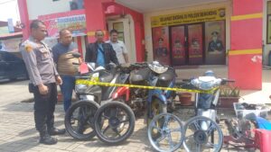 Berulang Kali Mencuri, Dua Pelaku Curanmor Dibawah Umur Diringkus Polisi