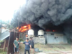 Ini Penyebab PT Keprindo Packing Plastik Terbakar