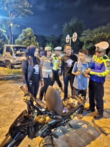 Knalpot Tidak Sesuai Spesifikasi Ditertibkan Polresta Barelang Jelang Ramadhan
