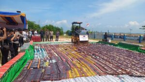 BC Batam Musnahkan Barang-barang Ilegal, Periode 2020 Hingga 2024