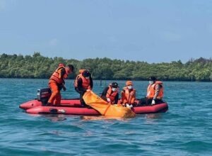 Risky, Korban Kecelakaan Kapal Sampan di Perairan PT ASL Batam Ditemukan Mengapung
