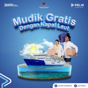 Kabar Baik, Pelni Batam Ajak Masyarakat Mudik Gratis Dengan KM Kelud