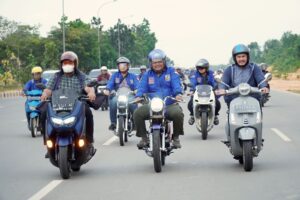 Ngabubu Ride KNPI Batam Dengan Berbagi Santunan, Bentuk Kepedulian Terhadap Sesama