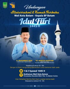 Wali Kota Batam, HMR Mengundang Secara Terbuka Seluruh Lapisan Masyarakat Batam