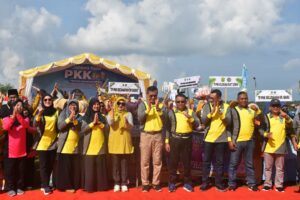 Resmi dibuka Sekda Zulhidayat, Jambore Kader PKK ke-8 Tingkat Kota Tanjungpinang berlangsung Meriah