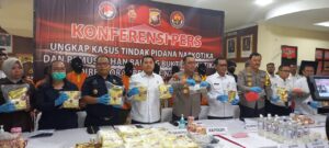Puluhan Kilogram Sabu Dimusnahkan Polda Kepri