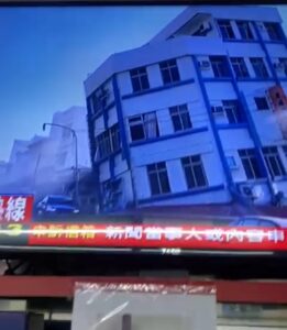 Breaking news -Taiwan  di landa gempa 7,2 Skala Richter, Kereta Api Dan HSR Dihentikan