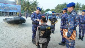 Kakorpolairud Baharkam Polri Pimpin Upacara Penutupan Bintra Perwira dan Bintara Remaja