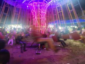 Knalpot Brong di Pasar Malam Kolong Telaga 7 Karimun Ganggu Kenyamanan Masyarakat Sekitar