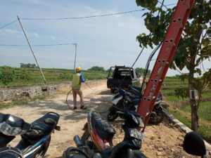 Pemdes Sukosari Madiun Tak Main-main Garap Proyek Kolam Renang Terpadu