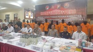 Polda Kepri Bakal Musnahkan Puluhan Liter Sabu Cair dan Narkotika Lainnya dari 6 Kasus