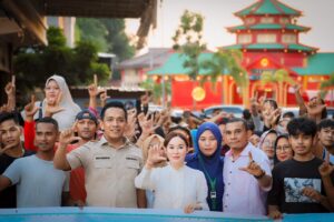 Relawan Andi Mukhtar Dan Deny Firzan, Deklarasikan Dukungan Kepada Li Claudia Chandra