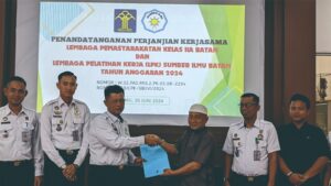 Lapas Batam Tandatangani PKS dalam Rangka Peningkatan Kemandirian