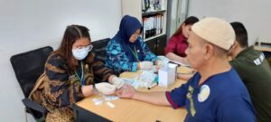 Warga Binaan Lapas Batam Test VCT