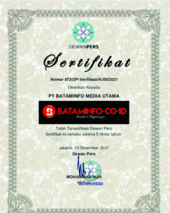 SAH, Media Siber Bataminfo.co.id Resmi Terverifikasi Dewan Pers