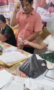 Uang Transportasi Silaturahmi HM Rudi Disunat,  Anggota IKABSU Karimun Kecewa