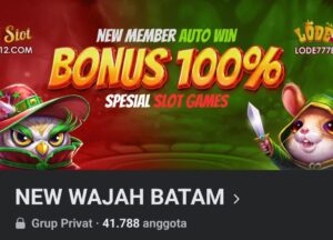 Diikuti Oleh 41.788 Anggota, FB Group New Wajah Batam Malah Pasang Iklan Judi Online