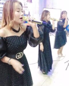 Diduga Merasa Ditipu, Artis Kota Medan Devamora Sister Kecewa Usai Menghibur Masyarakat Karimun.