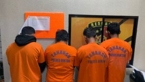 4 Tersangka Pemain Judi Diamankan Polres Bintan