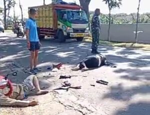 Tabrakan Dua Pemotor, Mantan Anggota DPRD Vs Anggota Polisi Salah Satunya Tewas