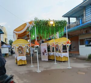 Acara Pernikahan Tutup Akses Jalan ke Pasar Cipta Puri