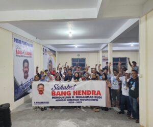 Sahabat Hendra Jaya Tanjungpinang Siap Dukung Perjuangan H. Muhammad Rudi