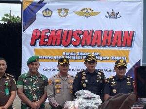 BC Karimun dan DJBC Kepri Lakukan Pemusnahan, ini Jenis Barang Yang Disita