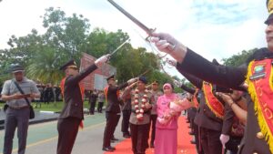 Sertijab Kapolresta Barelang, Kombes Pol Ompusunggu Resmi Gantikan Kombes Pol Nugroho