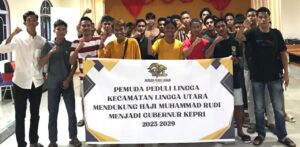 Puji Kemajuan Batam, Pemuda Kecamatan Lingga Utara Siap Menangkan H. Muhammad Rudi di Pilgub Kepri 2024
