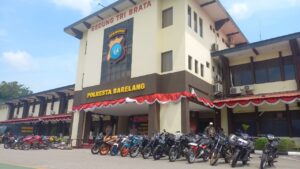 Satlantas Polresta Barelang Amankan Puluhan Unit Sepeda Motor Knalpot Brong