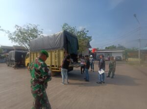 Bea Cukai Tanjung Pinang Gelar Operasi Bersama Puluhan  Truk  Dari Batam di Tolak Masuk ke Wilayah Tanjung Pinang