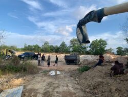 Polres Bintan Amankan Pelaku Tambang Ilegal