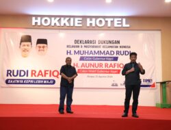 Ribuan Warga Nongsa Antusias Hadiri Deklarasi Pasangan Rudi-Rafiq