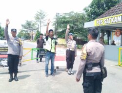 Polsek Sekupang Ajari Anggota Satkamling Tiban 3 Bela Diri