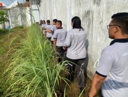 Jaga Area Tetap Steril, Lapas Batam Laksanakan Trolling Area Branggang