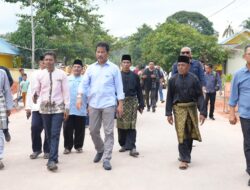 Gelar Tepuk Tepung Tawar, Masyarakat Desa Penaga Bintan Doakan Kemenangan Rudi – Rafiq di Pilgub Kepri 2024