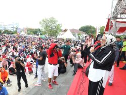 Ikuti Senam Sehat Hari Jadi Provinsi Kepri, Marlin Ajak Masyarakat Jadikan Olahraga Sebagai Budaya