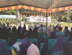 Luar Biasa Antusias Masyarakat Desa Linau Hadiri Kampanye Paslon Nomor Urut 01 Nizar-Novrizal.