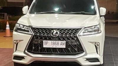 Gunakan Plat Bodong, Mobil Cawako Ditilang Dirlantas Polda Kepri