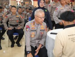 Peringati HUT ke-74, Polairud Gelar Bakti Sosial Donor Darah untuk Masyarakat